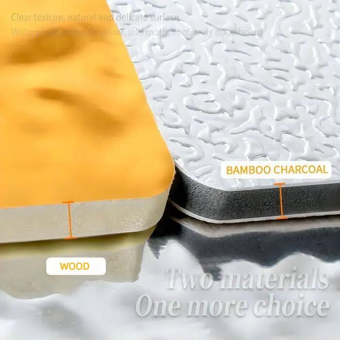 Comparison of bamboo charcoal fiber and wood fiber
