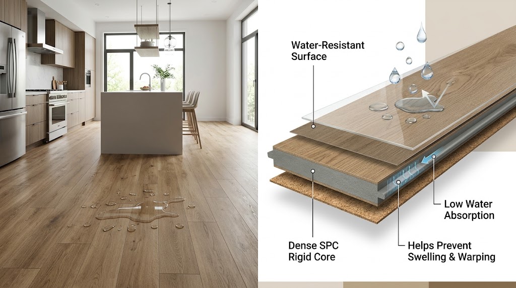 Waterproof SPC Rigid Core Flooring How to waterproof