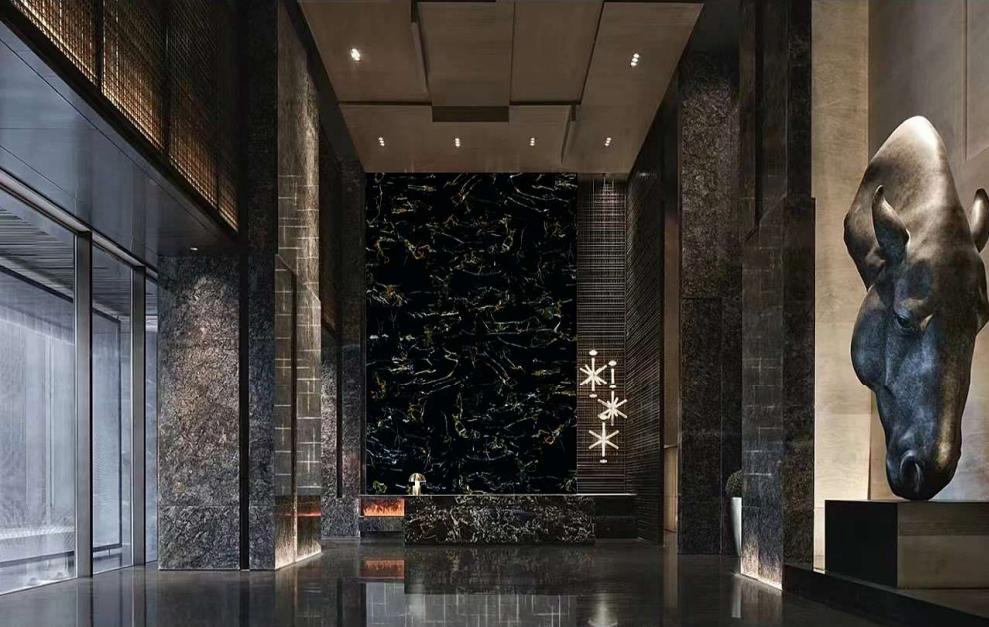 High end atmosphere 3D printing background wall
