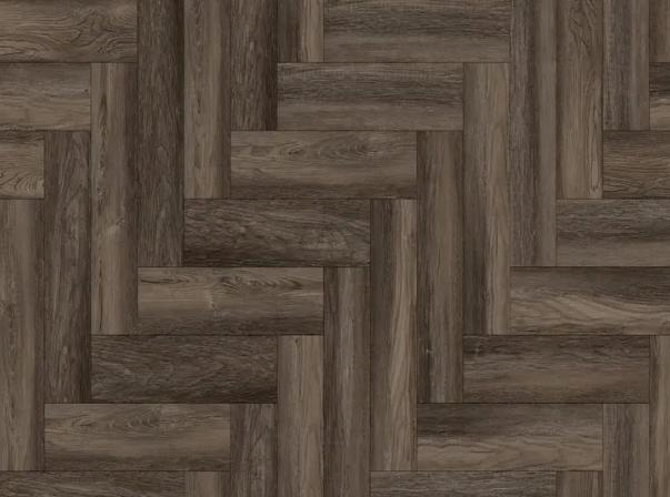 Herringbone SPC Flooring-Oak