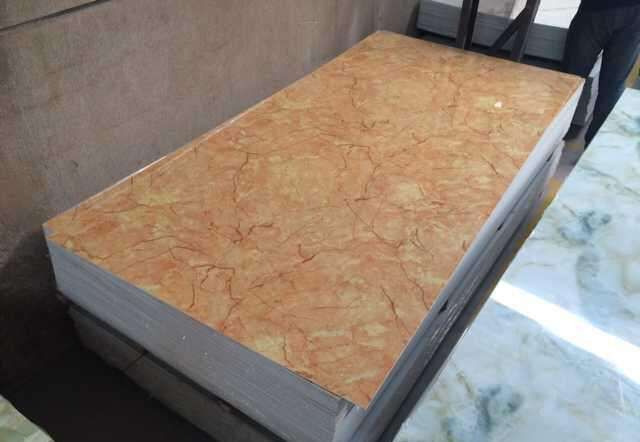 Waterproof Coated PVC UV Marble Wall Panel
