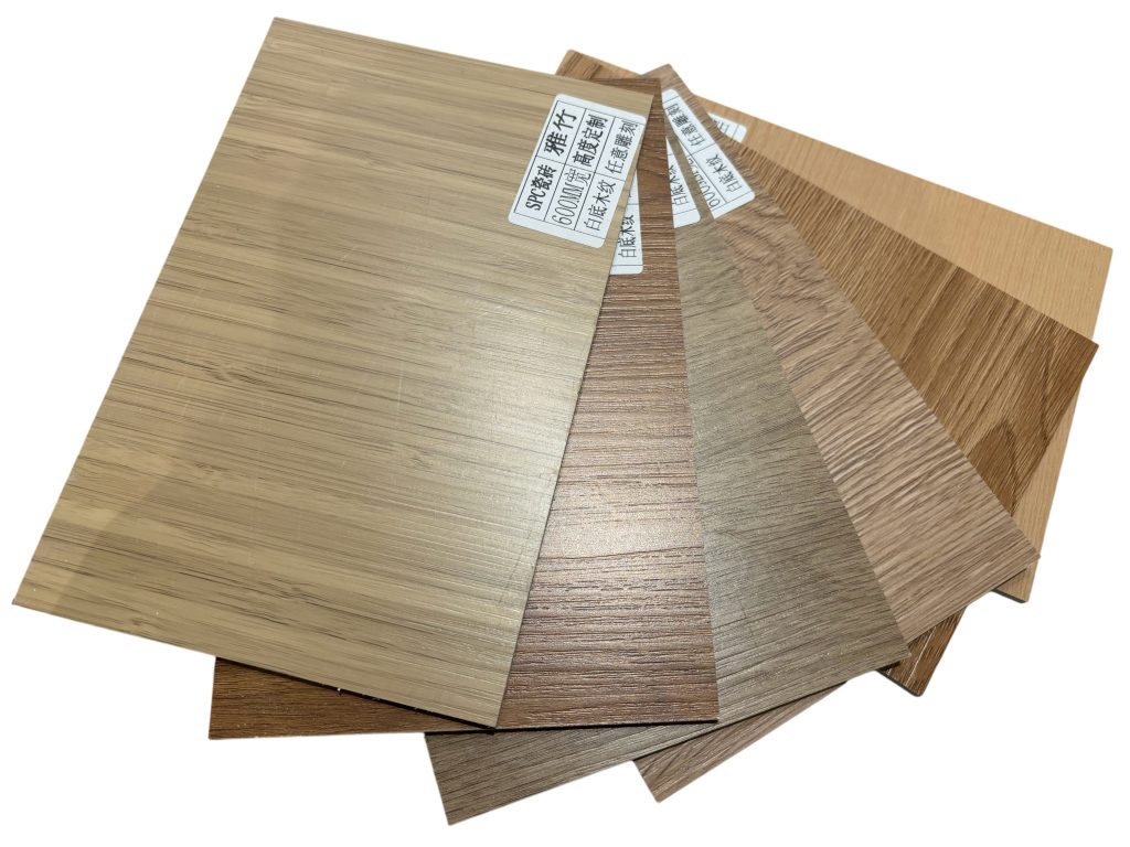 SPC wall panel imitation wood texture