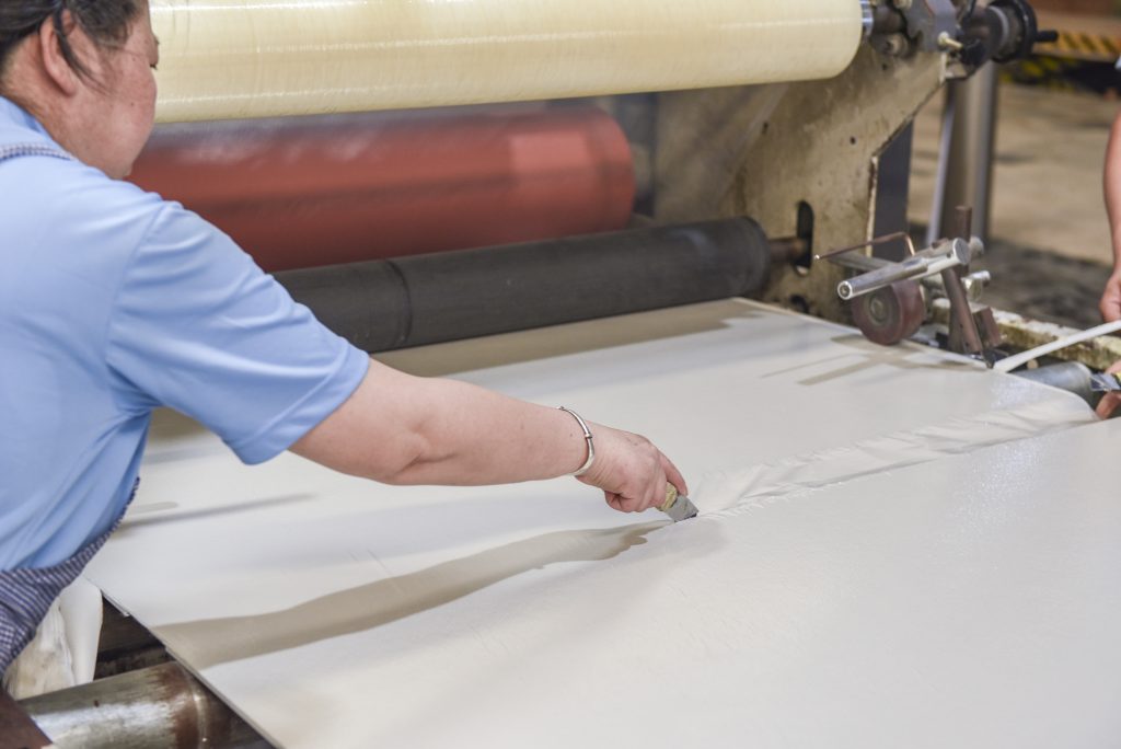 Production of bamboo fiber wall panels