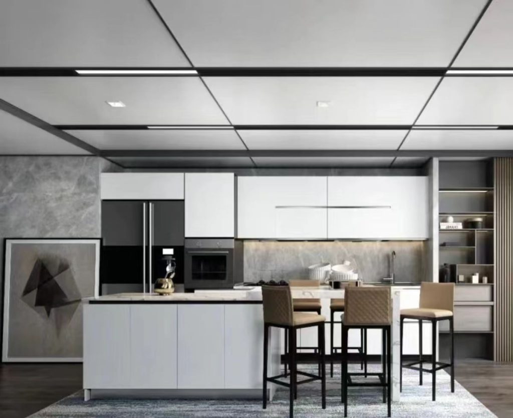 Indoor aluminum honeycomb panels