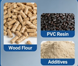 WPC wall panel raw materials