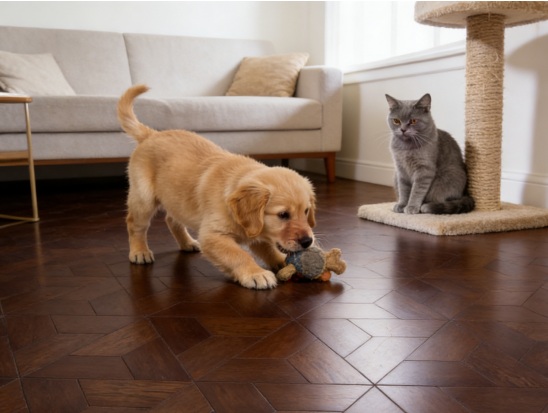 Engineered Hardwood for home with pets