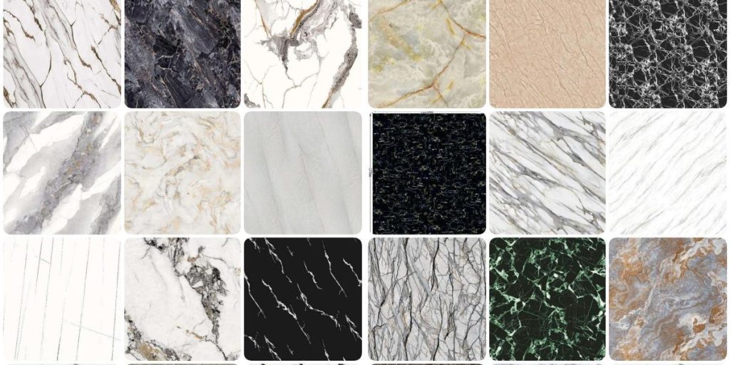 3D Printed Marble Pattern Examples