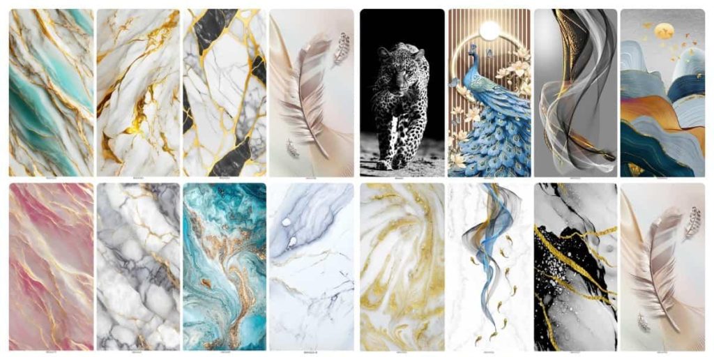 3D Printed Pattern Examples Color