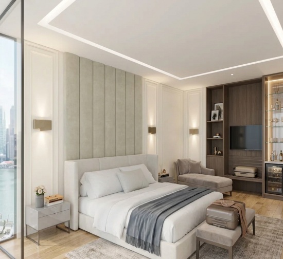 Acoustic Fabric Panels in hotel