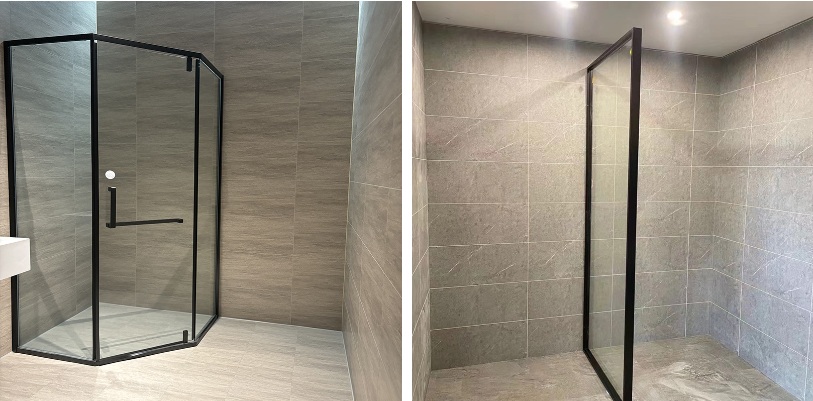 SPC panels in hotel bathrooms