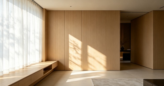 Bamboo charcoal panels for guest room