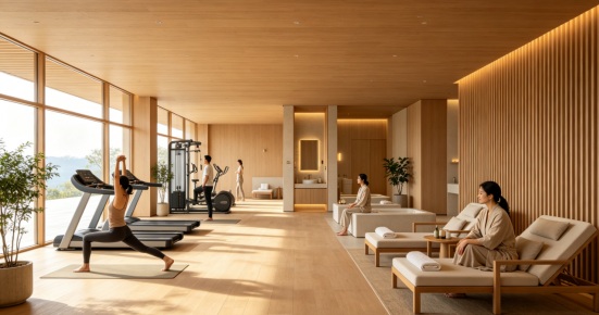 Wall panels for wellness spaces