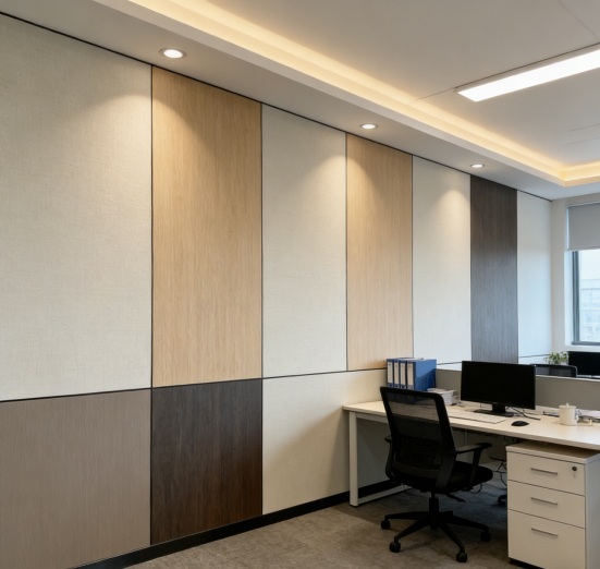 interior wall finishes for corporate offices