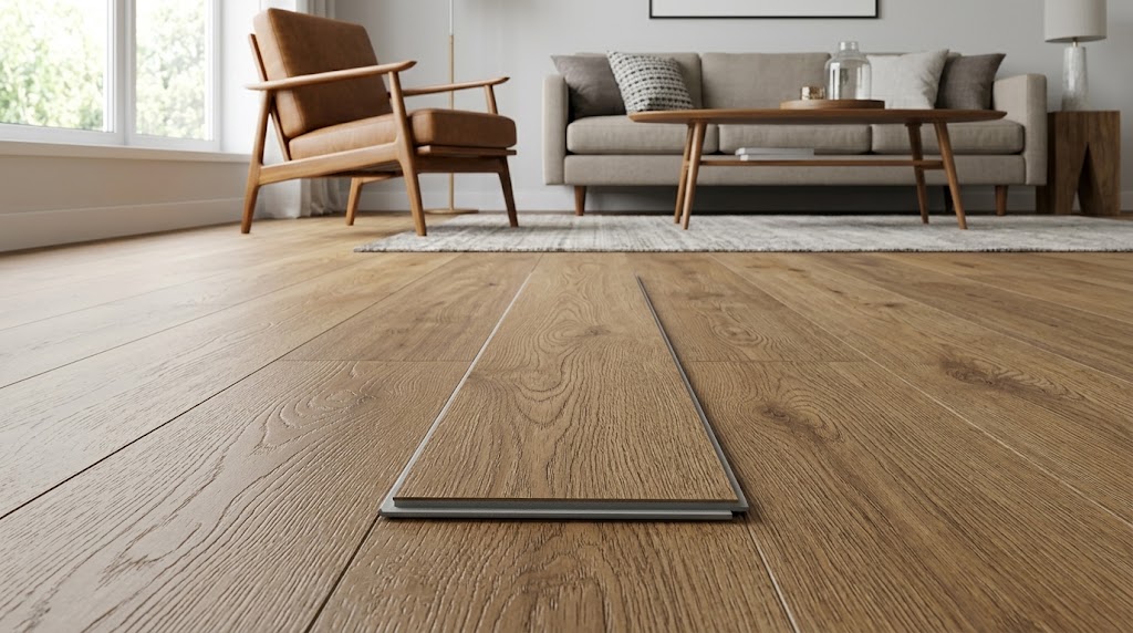 4.5 mm SPC flooring in residential living room