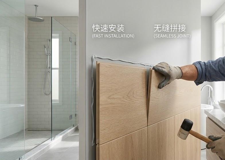 Best way to install SPC wall panels