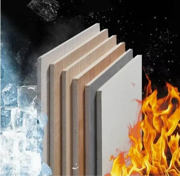 Fire rate for interior wall panels