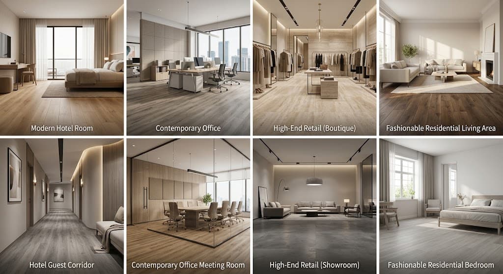 Indoor Composite Flooring for Different Applications